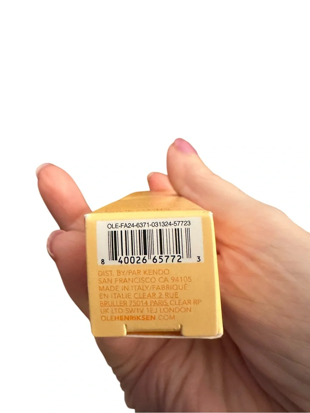 BNIB Ole Henriksen Pout Preserve Peptide Lip Treatment Citrus Sunshine